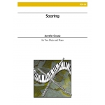 Image links to product page for Soaring for Two Flutes and Piano