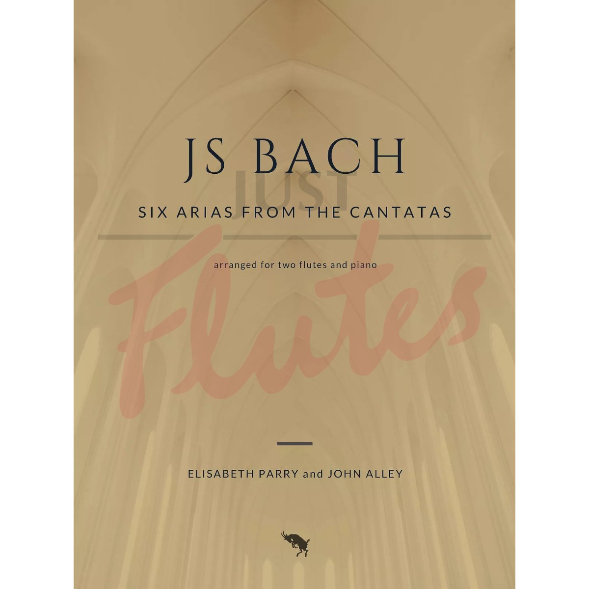 Six Arias from the Cantatas for Two Flutes and Piano