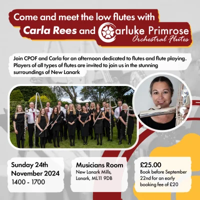 Meet the Low Flutes with Carla Rees