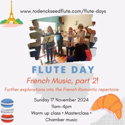 Flute Day with Roderick Seed