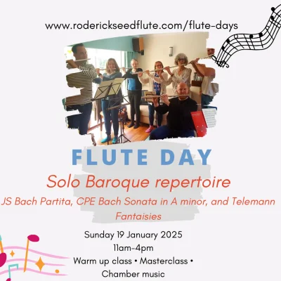 Flute Day on Solo Baroque pieces