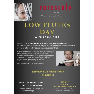 Low flutes day with Carla Rees (2025)