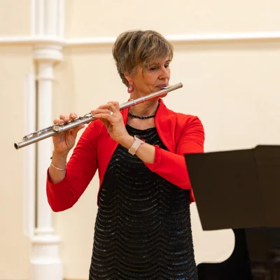 Janna's monthly Saturday flute class