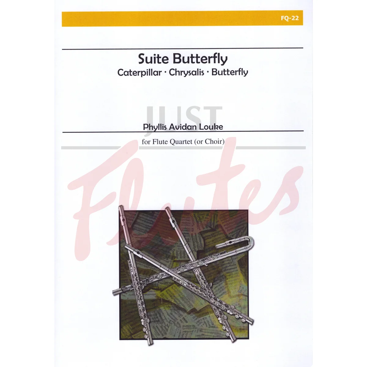 Suite Butterfly for Flute Quartet (or Flute Choir)