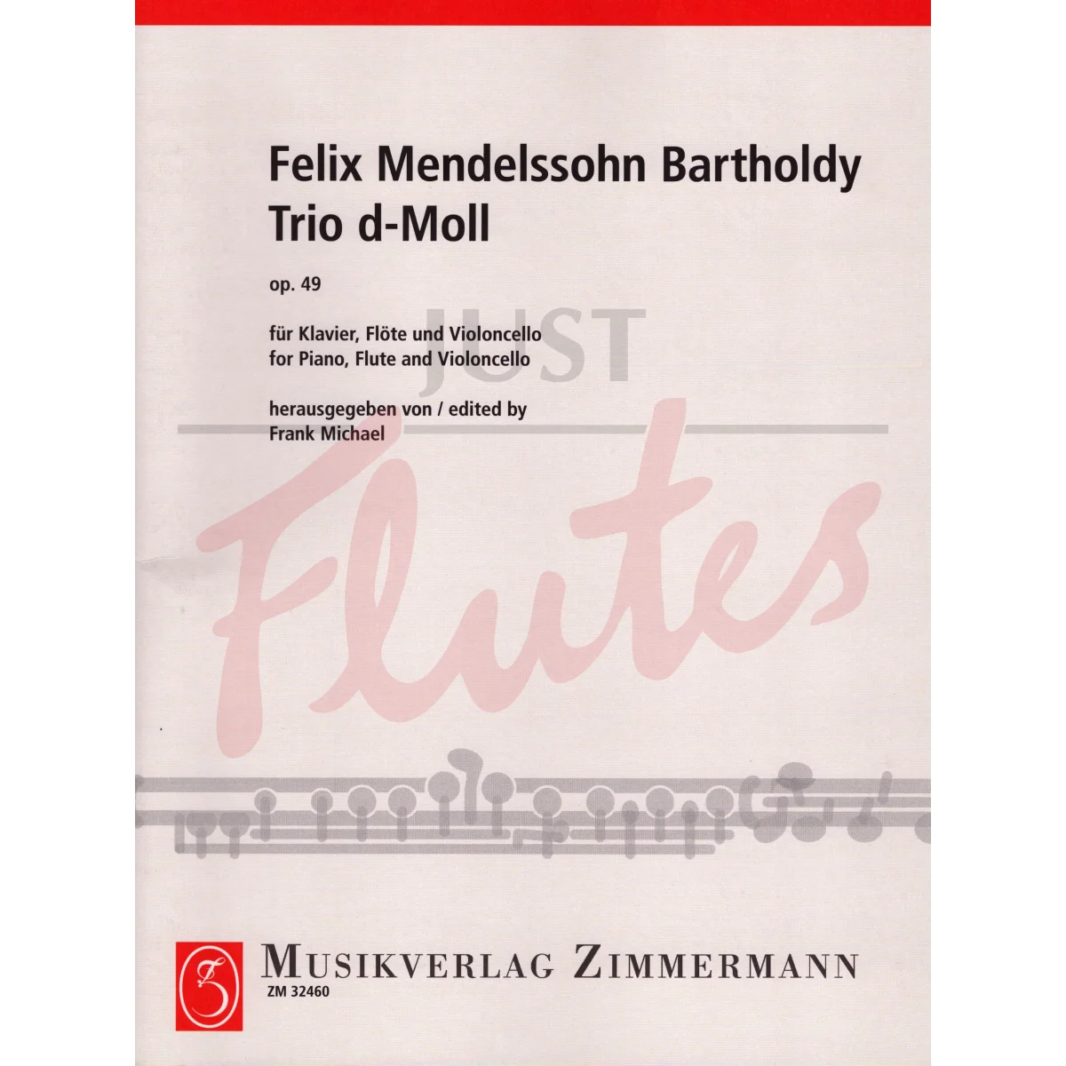 Trio in D minor for Flute, Cello and Piano