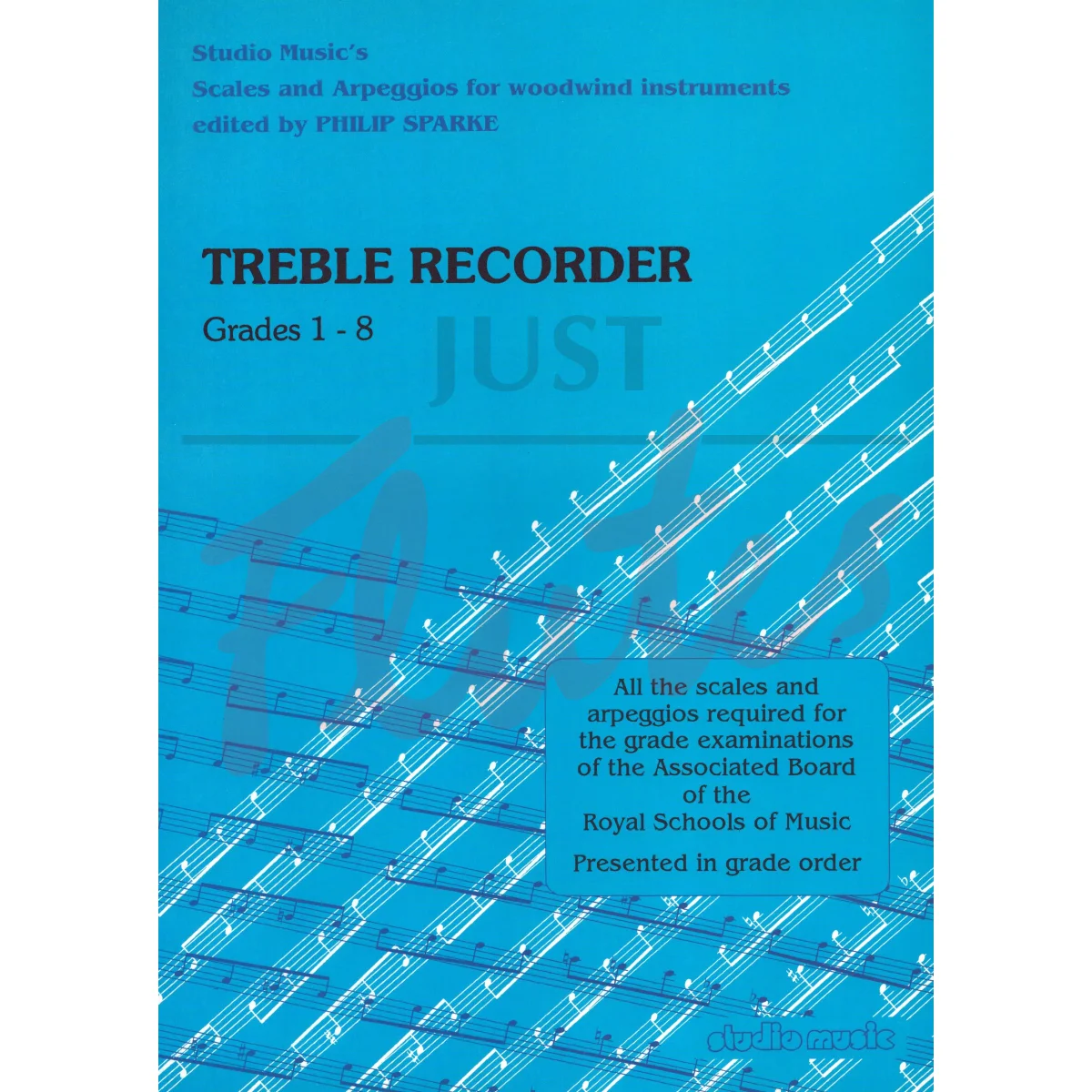 Scales and Arpeggios Grades 1-8 for Treble Recorder