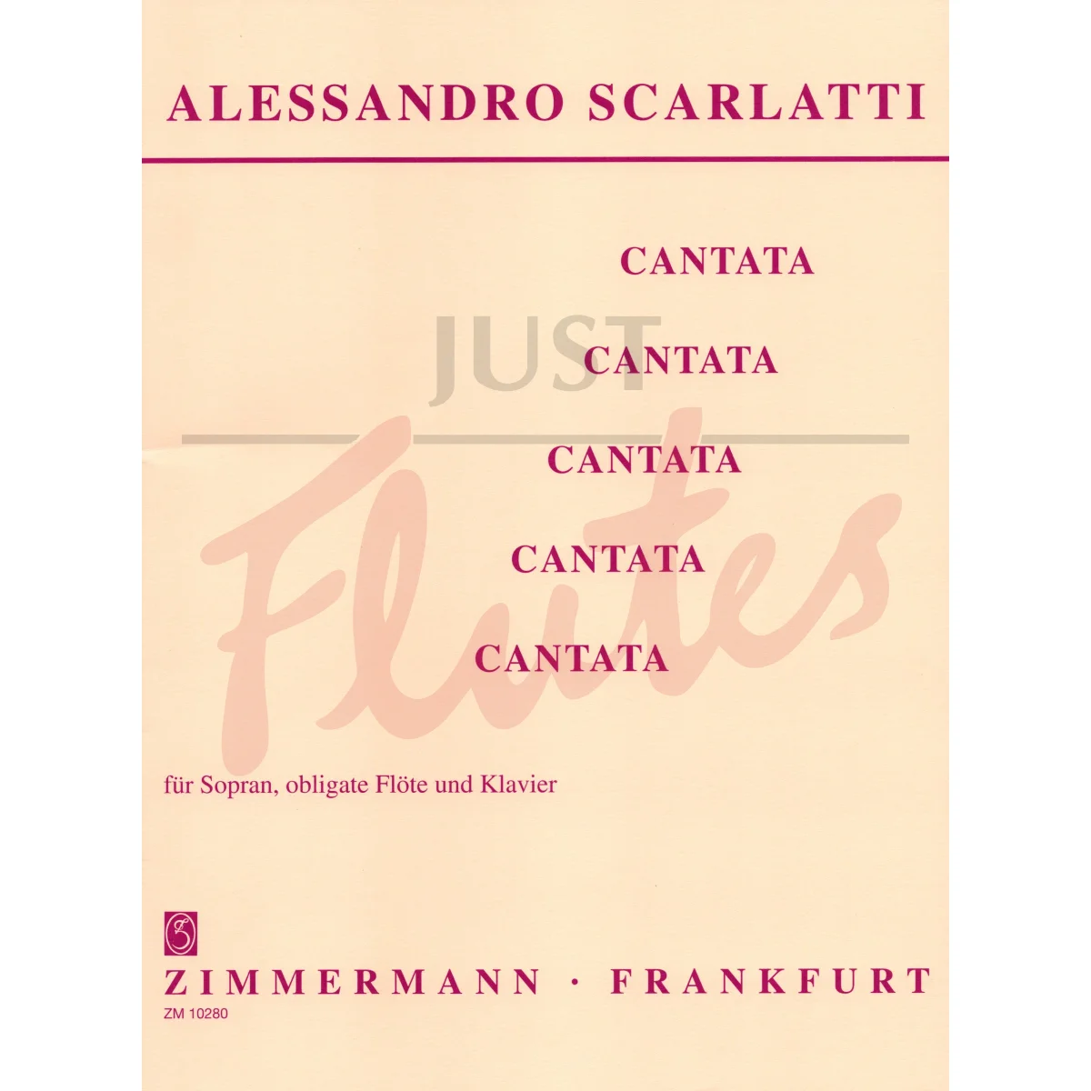 Cantata for Soprano, Flute and Piano