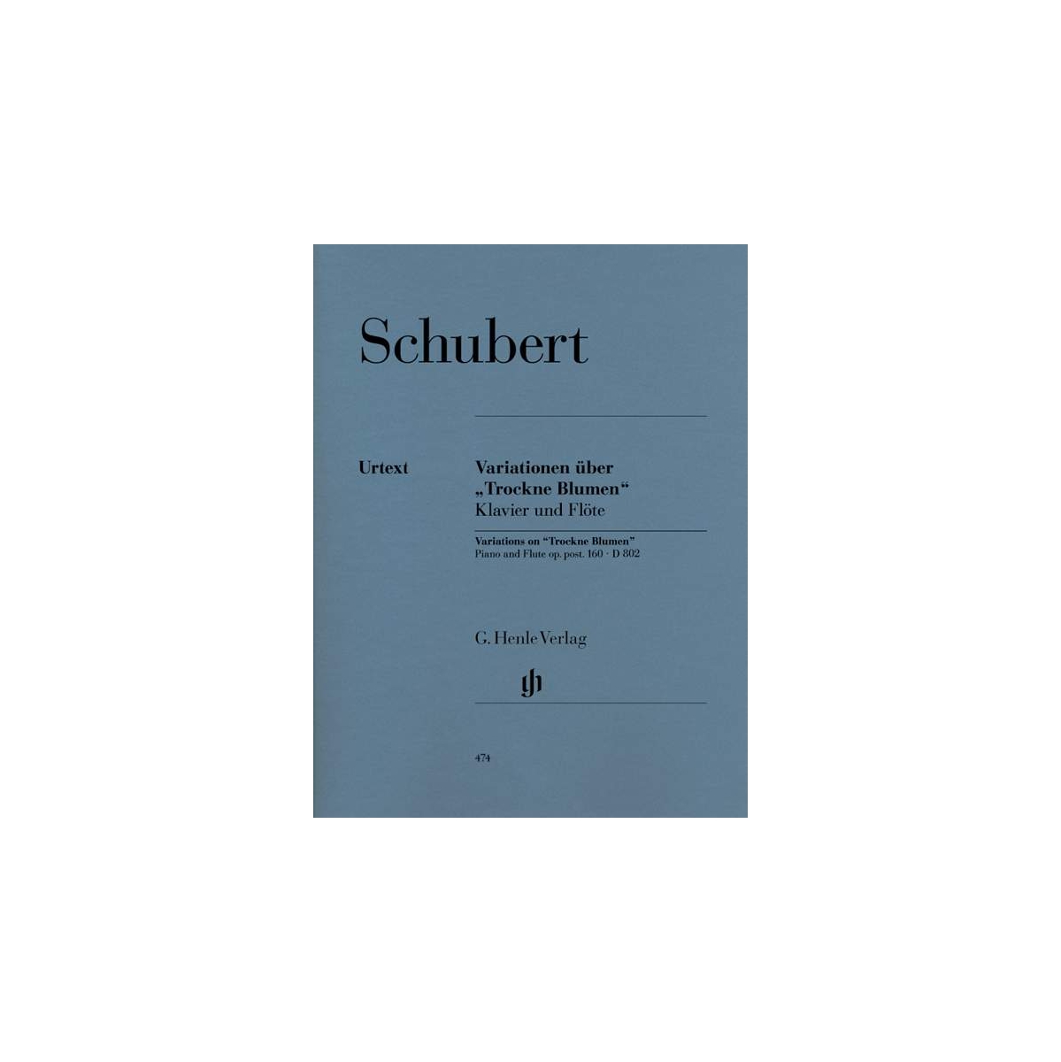 Franz Schubert: Introduction and Variations on 'Trockne Blumen', D802 ...