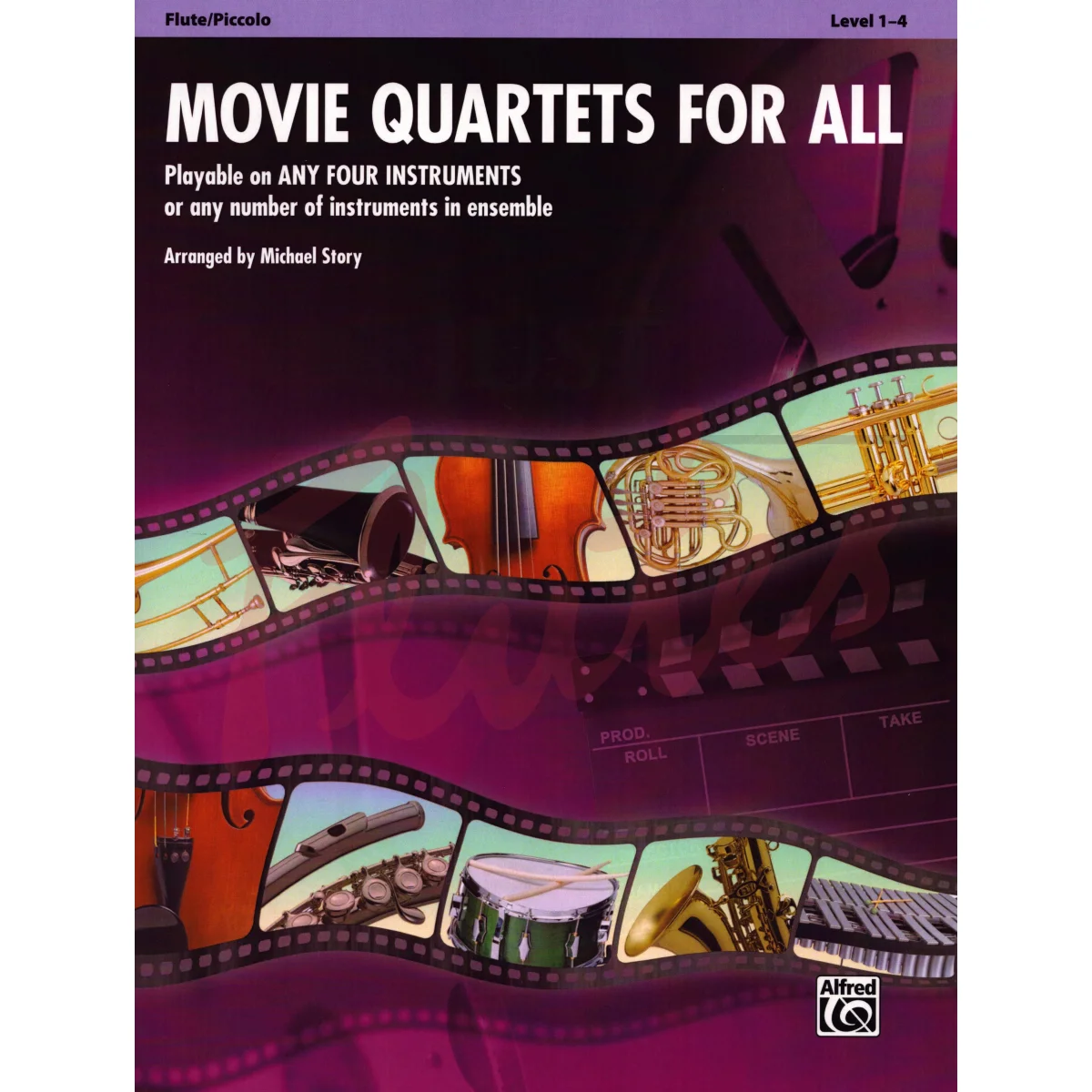 Movie Quartets for All [Four Flutes]