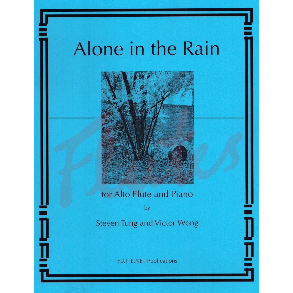 Alone in the Rain for Alto Flute and Piano