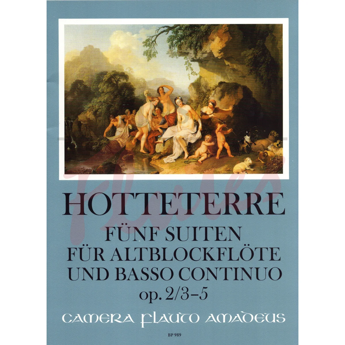 Five Suites for Treble Recorder and Basso Continuo