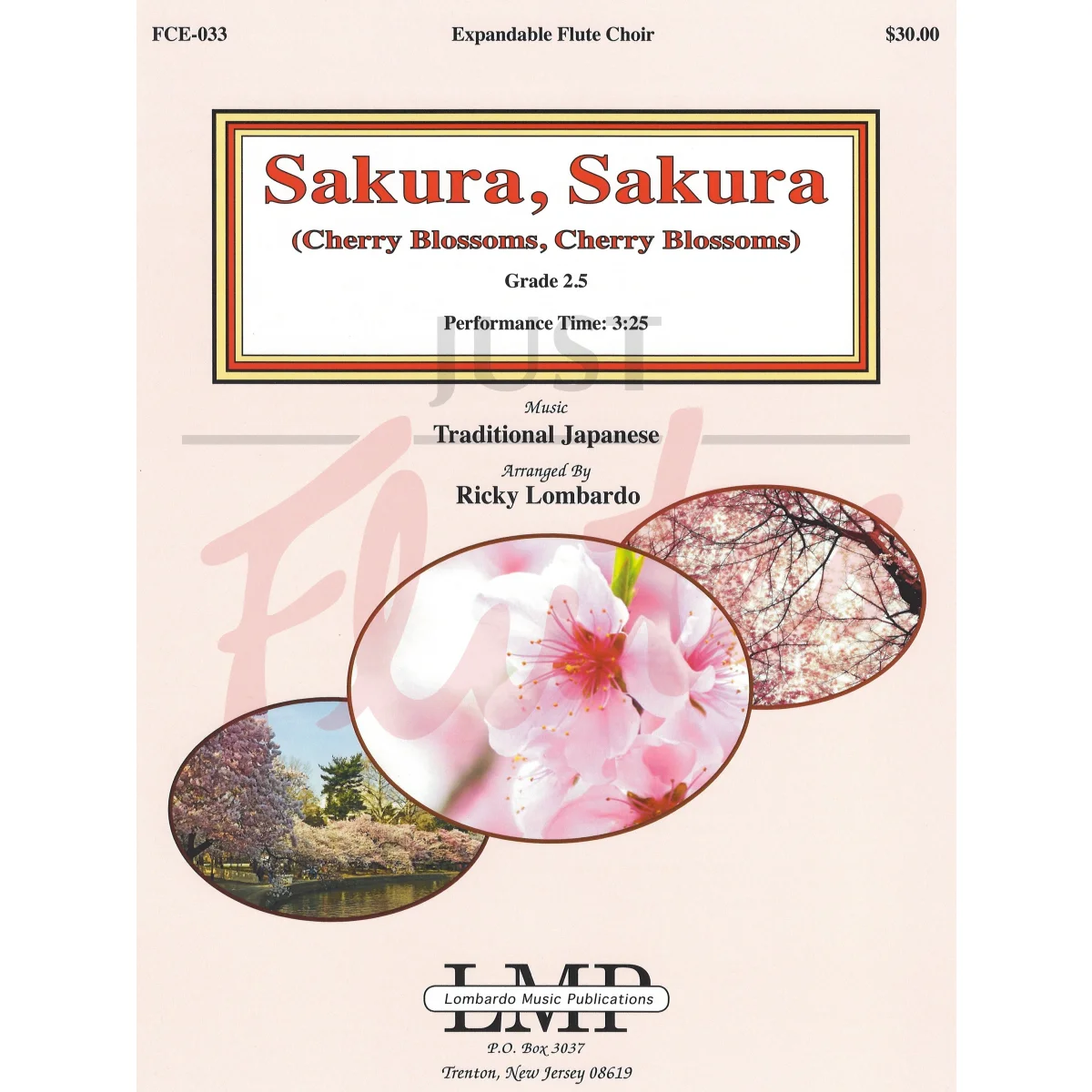 Sakura, Sakura (Cherry Blossoms,Cherry Blossoms) for Expandable Flute Choir