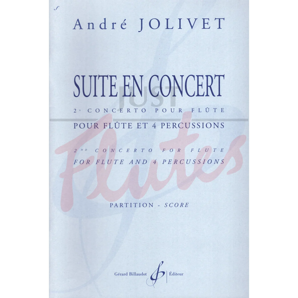 Suite en Concert for Flute &amp; Percussion