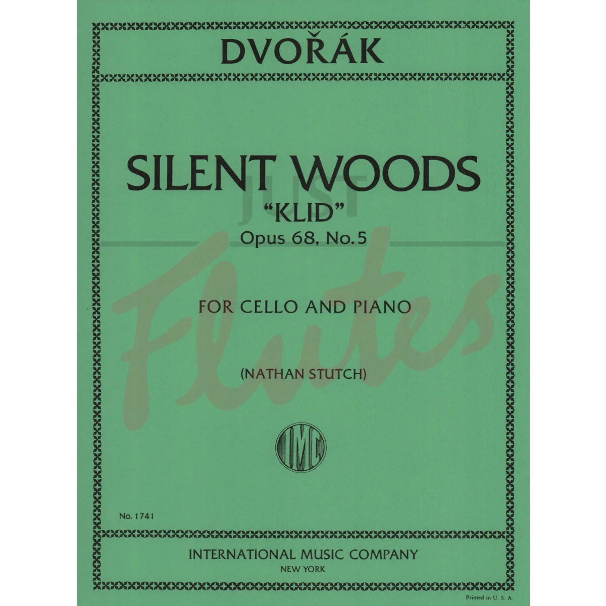 Silent Woods &quot;Klid&quot; for Cello and Piano