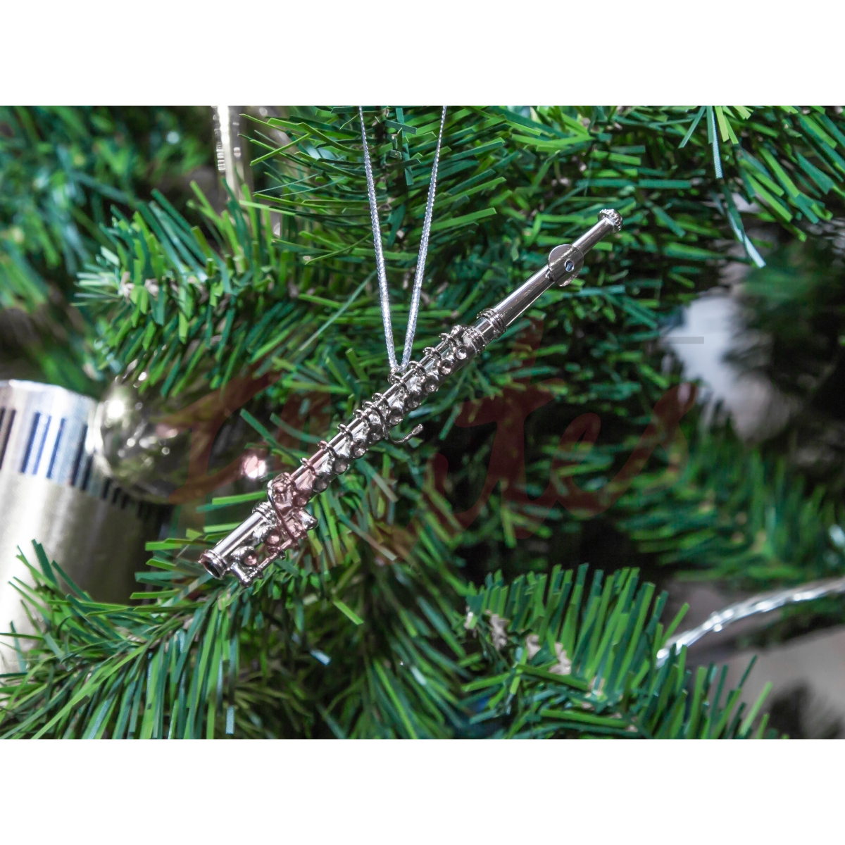 flute christmas ornament