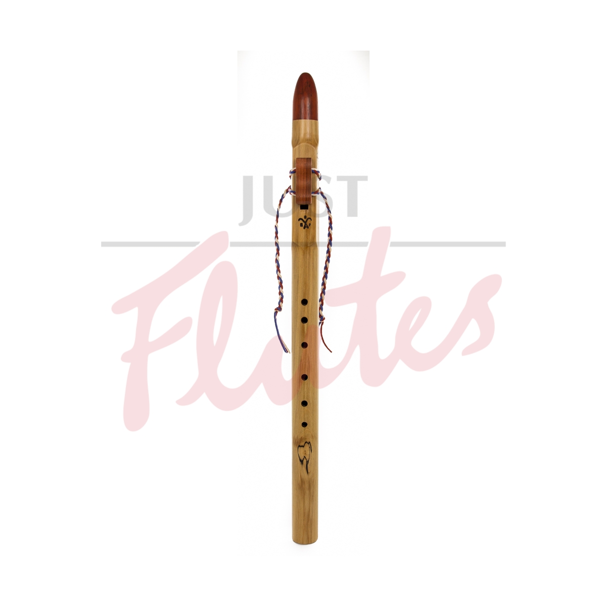 Red Kite Native American Style Flute, Spalted Beech, Key E flat