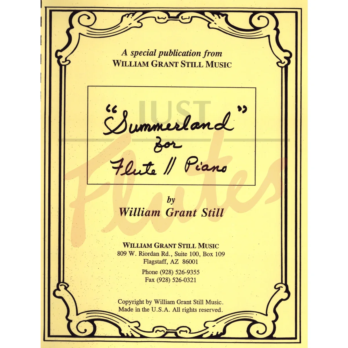 Summerland for Flute and Piano