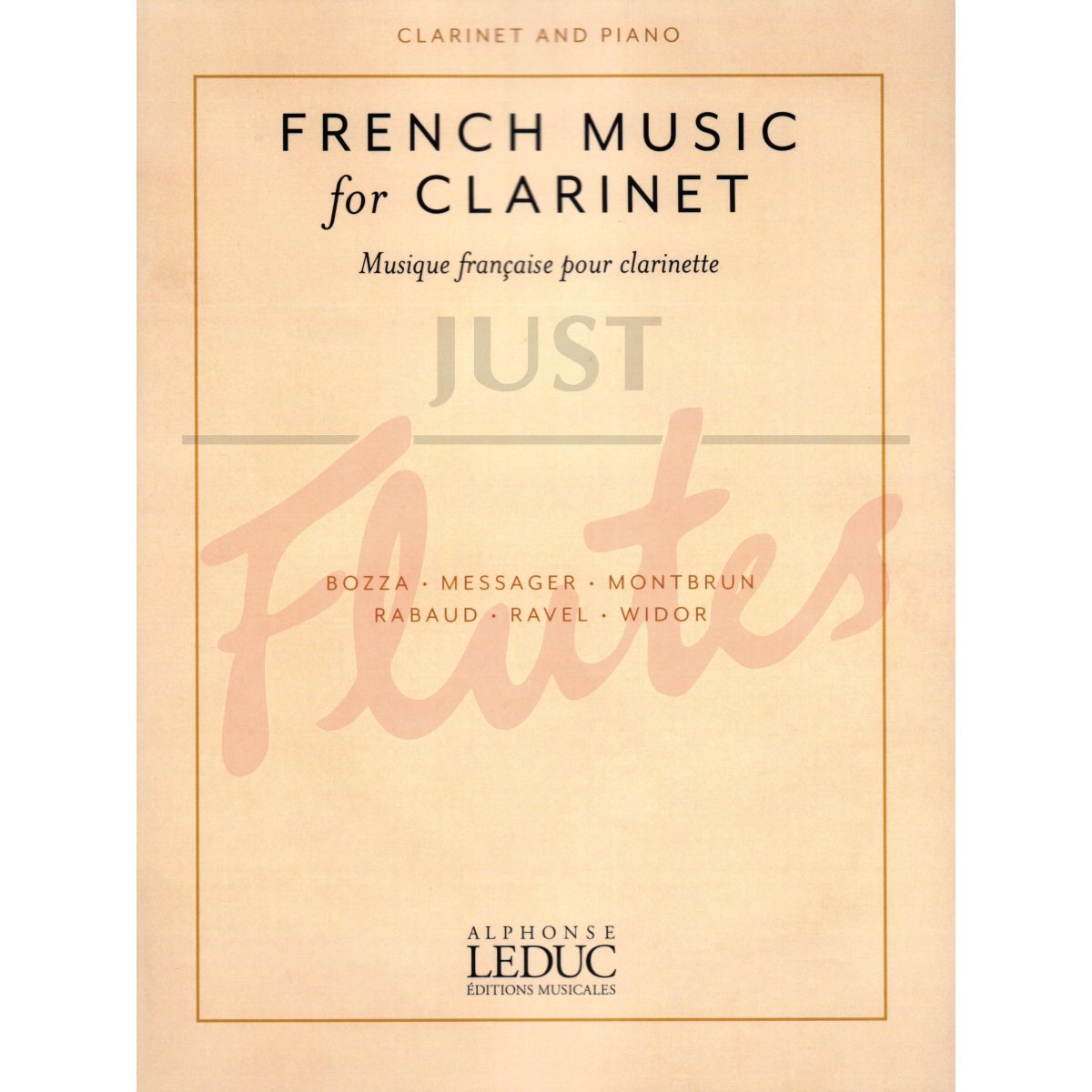 French Music for Clarinet