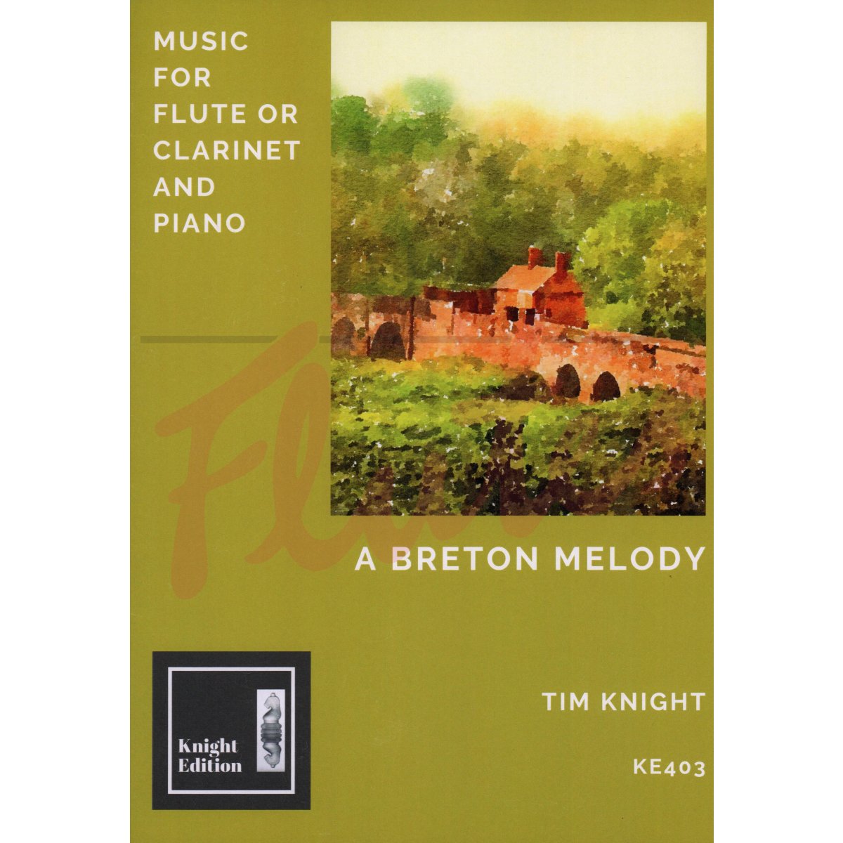 A Breton Melody for Flute or Clarinet and Piano