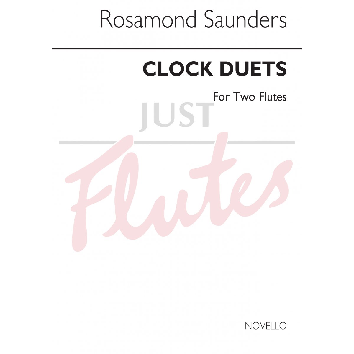 Clock Duets For Two Flutes