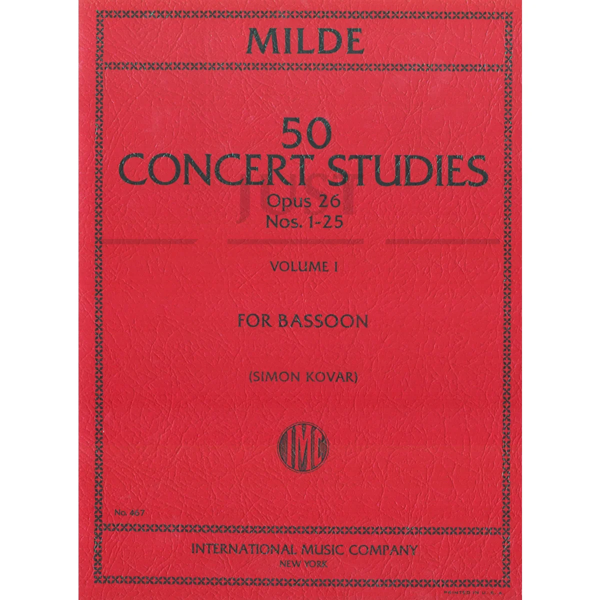 50 Concert Studies for Bassoon