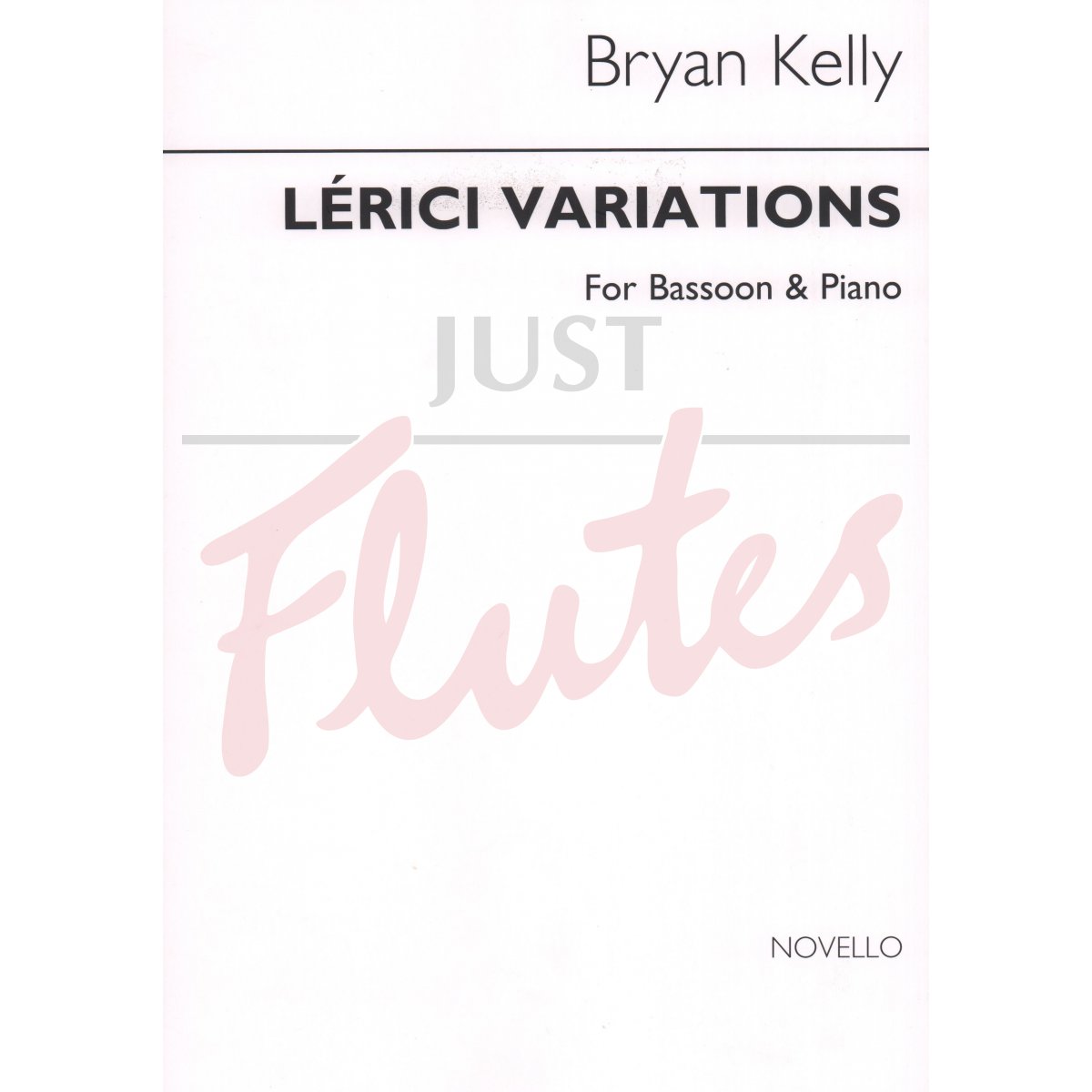 Lerici Variations for Bassoon and Piano