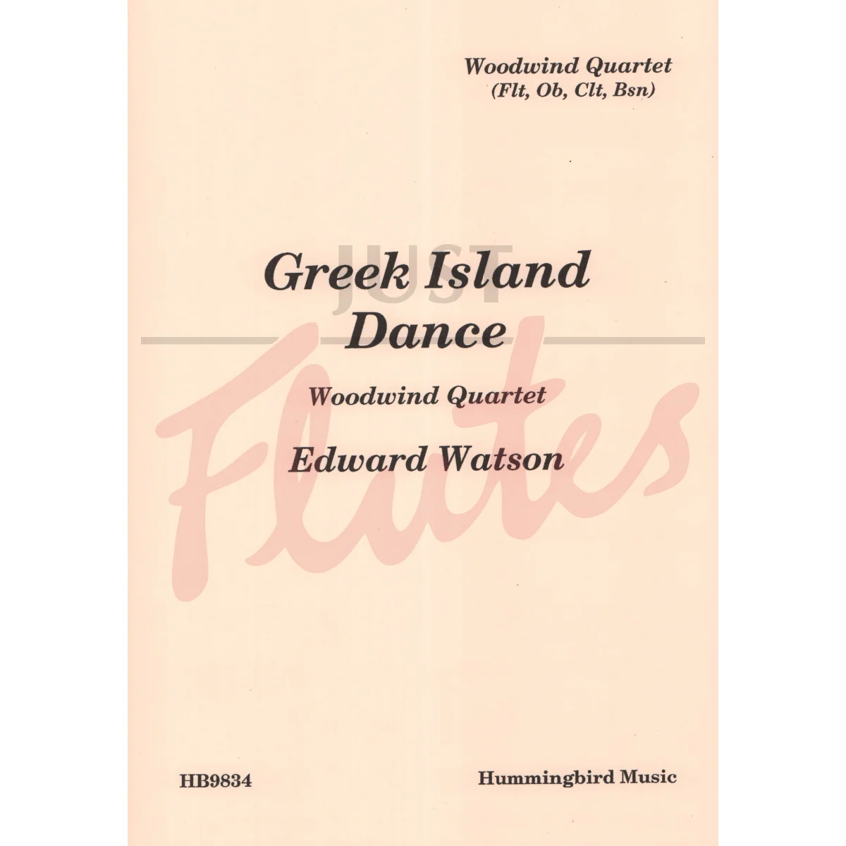 Greek Island Dance for Flute, Oboe, Clarinet and Bassoon