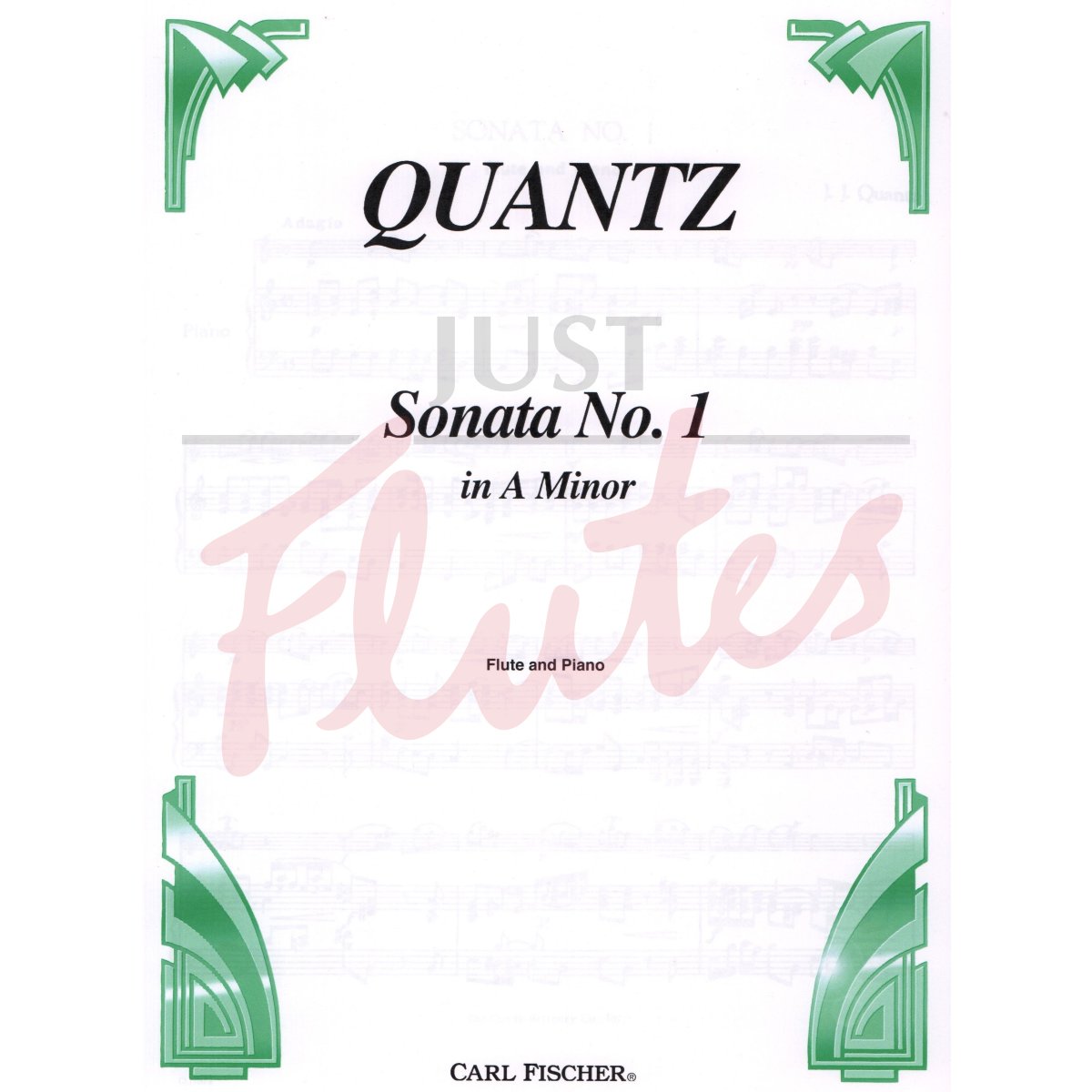 Sonata No. 1 in A Minor for Flute and Piano