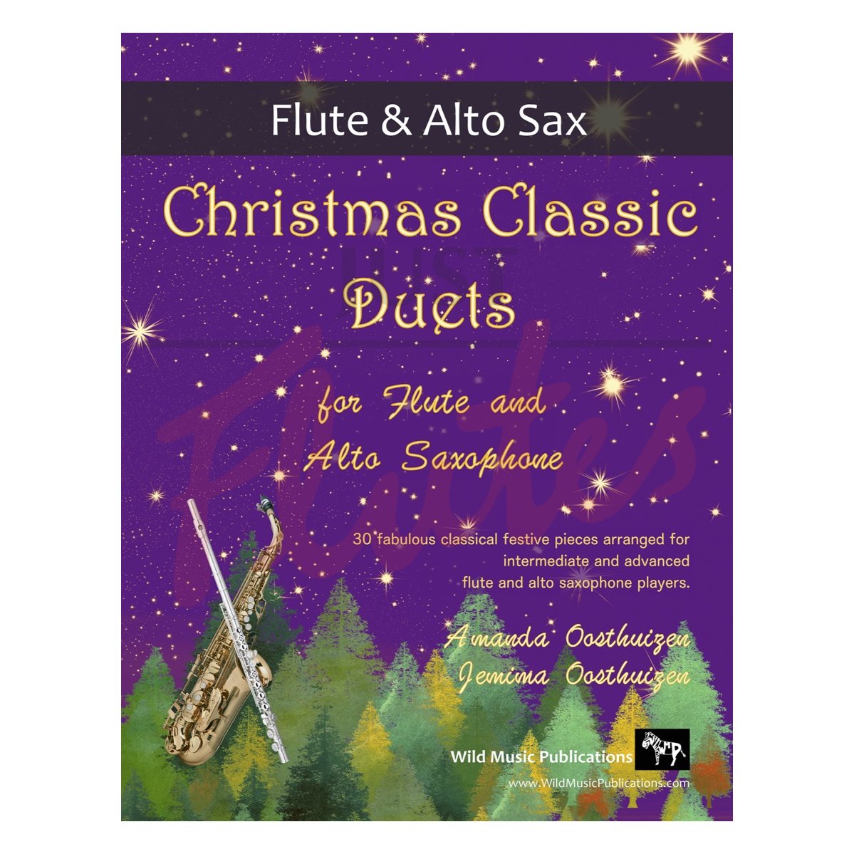 Christmas Classic Duets for Flute and Alto Saxophone