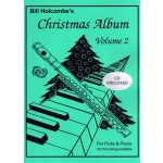 Image links to product page for Bill Holcombe's Christmas Album for Flute and Piano, Vol 2 (includes CD)