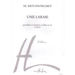 Image links to product page for Une Larme for Flute or Oboe or Alto Flute and Piano