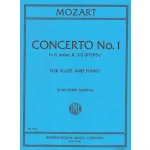 Image links to product page for Concerto No. 1 in G major for Flute and Piano, K. 313