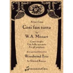 Image links to product page for Arias from Cosi fan Tutte for Wind Trio