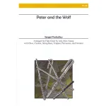 Image links to product page for Peter and the Wolf for Flute Choir with Oboe, Clarinet, String Bass, Timpani, Percussion, and Narrator