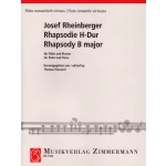 Image links to product page for Rhapsodie in B major for Flute and Piano