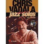 Image links to product page for Chris Vadala Playalong Jazz Solos for Alto Saxophone (includes CD)