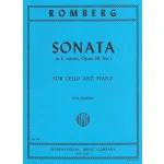 Image links to product page for Sonata in E minor for Cello and Piano, Op. 38 No. 1