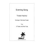 Image links to product page for Evening Song for Two Flutes and Alto Flute