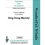 Image links to product page for Ding Dong Merrily! for Double Flute Quartet