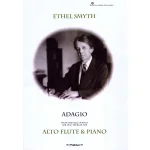 Image links to product page for Adagio (from the Cello Sonata) for Alto Flute and Piano (includes Online Audio)