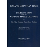 Image links to product page for Complete Arias from the Cantatas, Masses & Oratorios [Soprano, Oboe, Continuo], Vol 4
