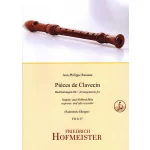 Image links to product page for Pièces de Clavecin for Descant and Treble Recorder