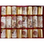 Image links to product page for Robin Reed 'Whistle' Christmas Crackers, Gold Cherubs - Box of 8