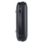 BM307D MICRO ZIP ABS DOUBLE CLARINET (BB & A) CASE, BLACK