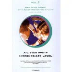 Image links to product page for A-Lister Duets (Intermediate Level) for Two Flutes, Vol 2 (includes Online Audio)