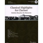 Image links to product page for Classical Highlights for Clarinet (includes Online Audio)