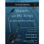 Image links to product page for Shanties and Sea Songs for Intermediate Flute and Clarinet