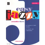 Image links to product page for Easy Jazzy Recorder Duets for Two Descant or Two Treble Recorders