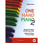 Image links to product page for One Hand Piano: Another 40 Pieces for Left or Right, Vol. 2 (includes Online Audio)