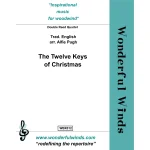 Image links to product page for The Twelve Keys of Christmas for Double Reed Quartet